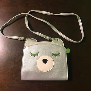 Betsy Johnson Crossbody Bear Bag